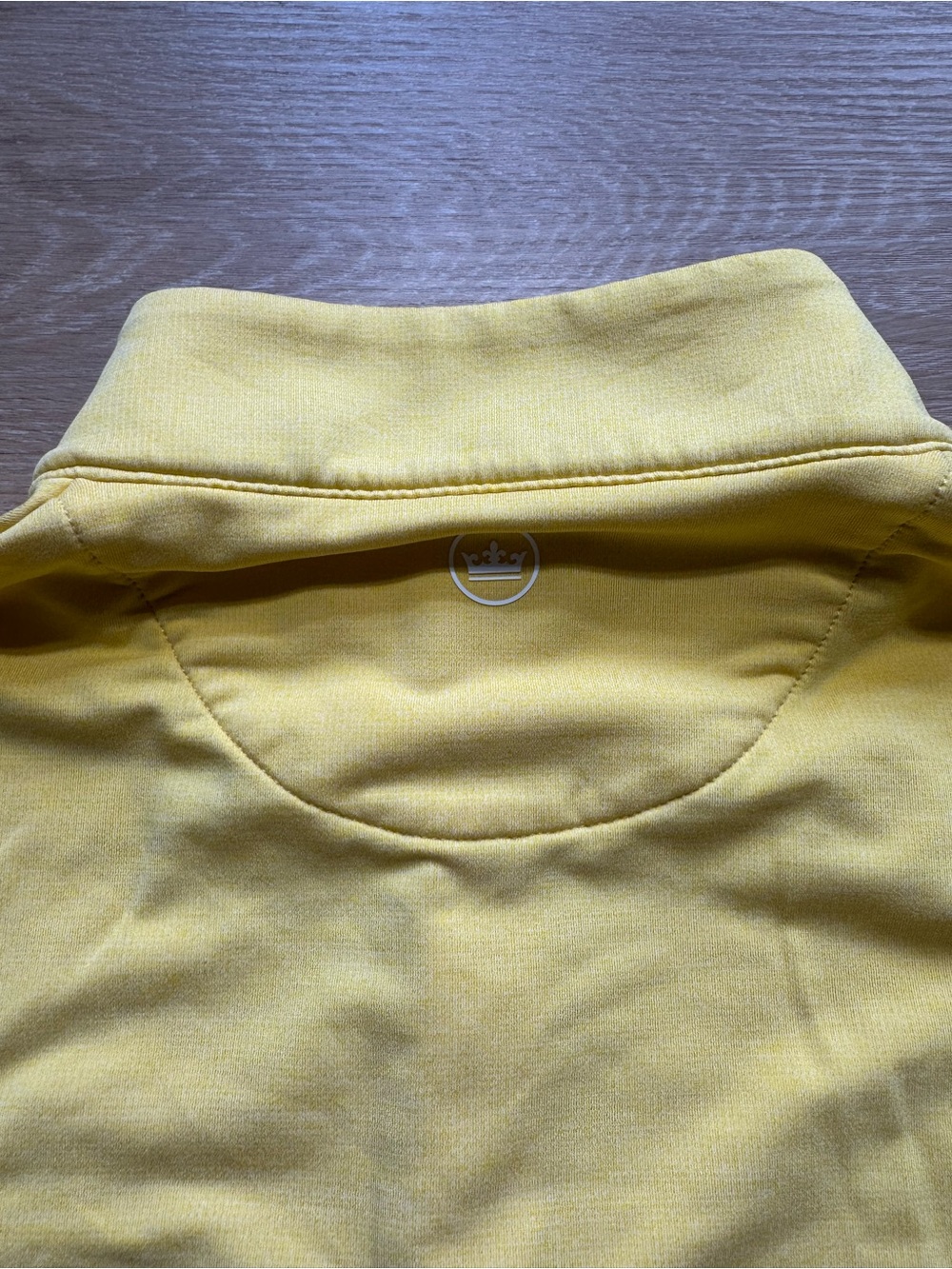 Peter Millar Sunny Yellow Quarter-Zip Pullover - Picture 8 of 9